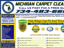 Tablet Screenshot of carpetpro4u.com